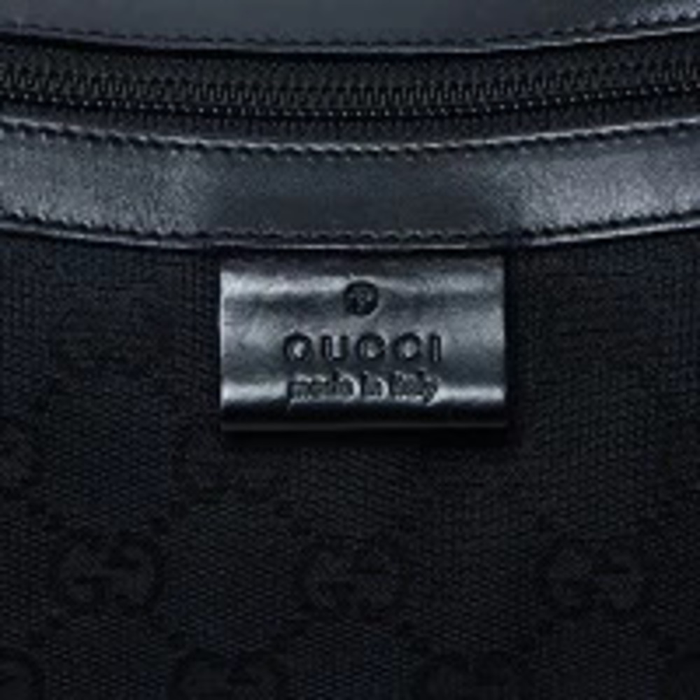 Gucci GG Bag Canvas Shoulder Black - Picture 9 of 13